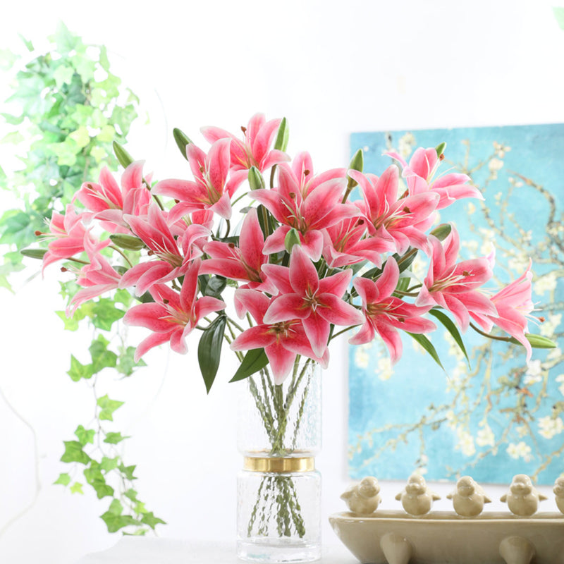 Artificial Lily Flower - Artificial flower | Home decor item | Room decoration item