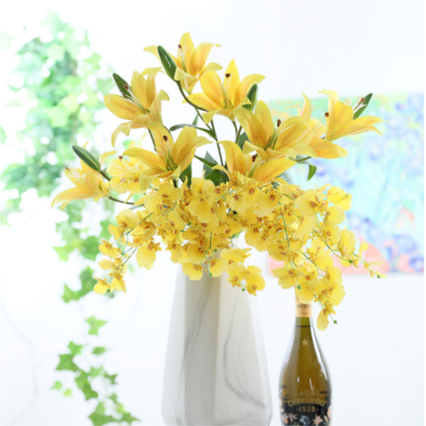 Artificial Lily Flower - Artificial flower | Home decor item | Room decoration item