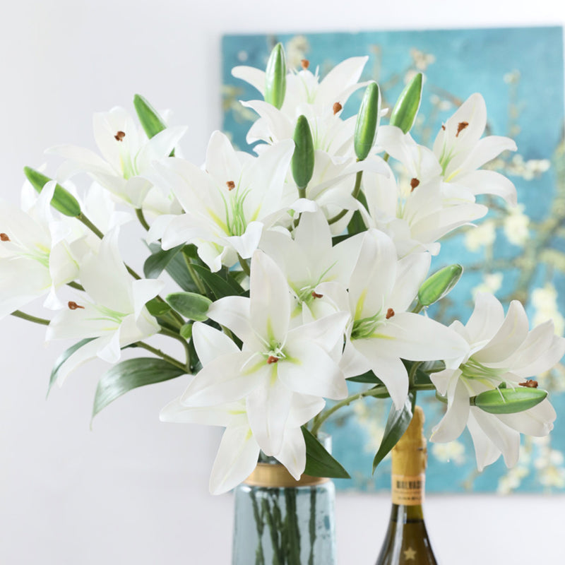Artificial Lily Flower - Artificial flower | Home decor item | Room decoration item
