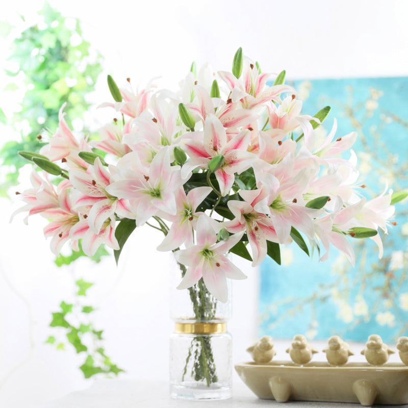 Artificial Lily Flower - Artificial flower | Home decor item | Room decoration item
