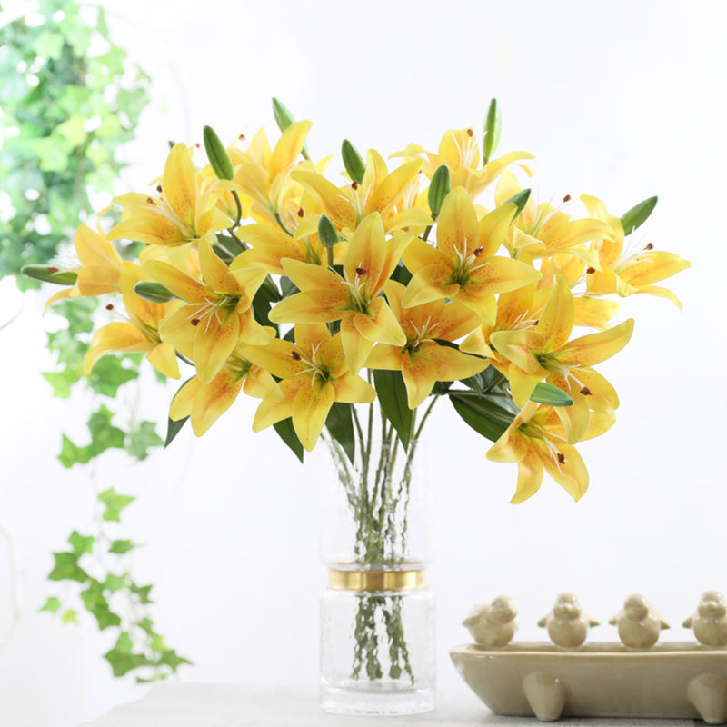 Artificial Lily Flower - Artificial flower | Home decor item | Room decoration item