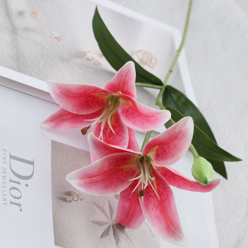 Artificial Lily Flower - Artificial flower | Home decor item | Room decoration item