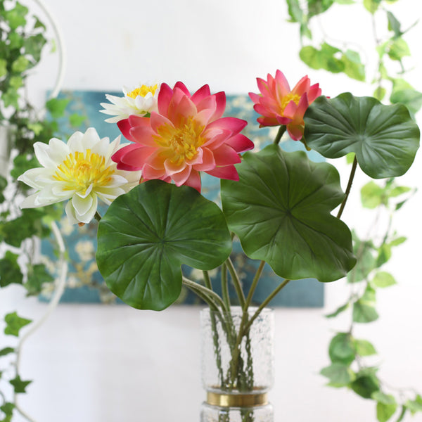 Artificial Lotus - Artificial flower | Home decor item | Room decoration item