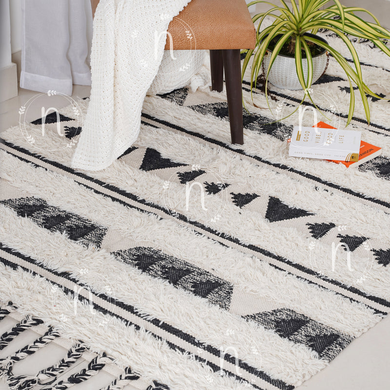 Aztec Hand Woven Rug