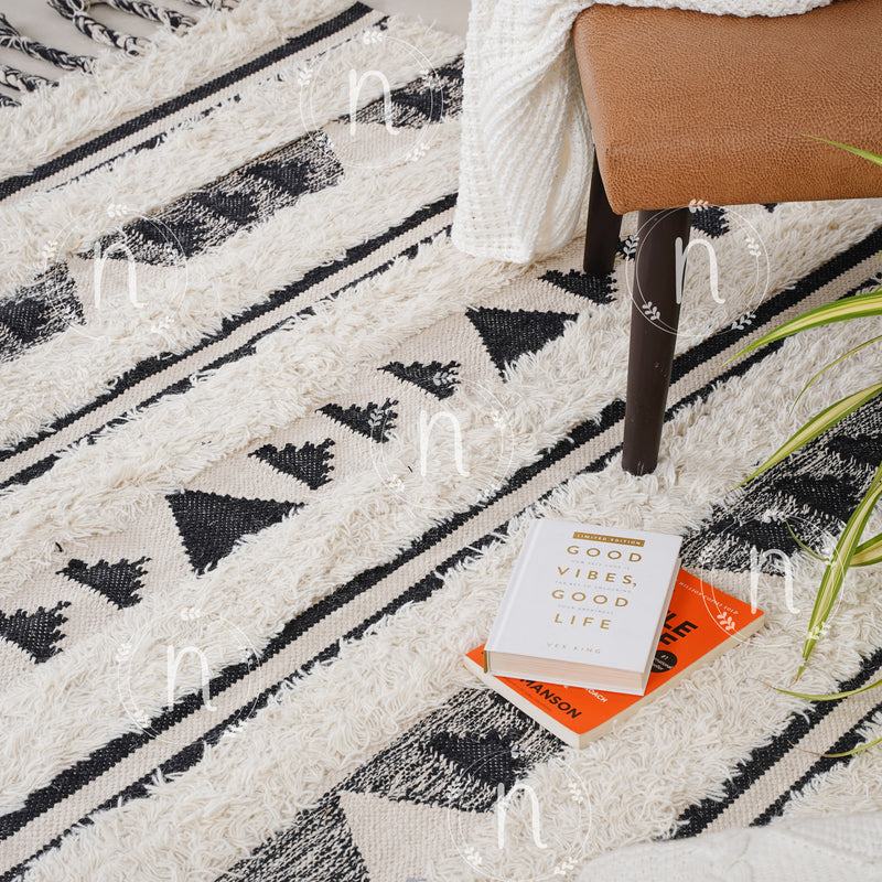 Aztec Hand Woven Rug