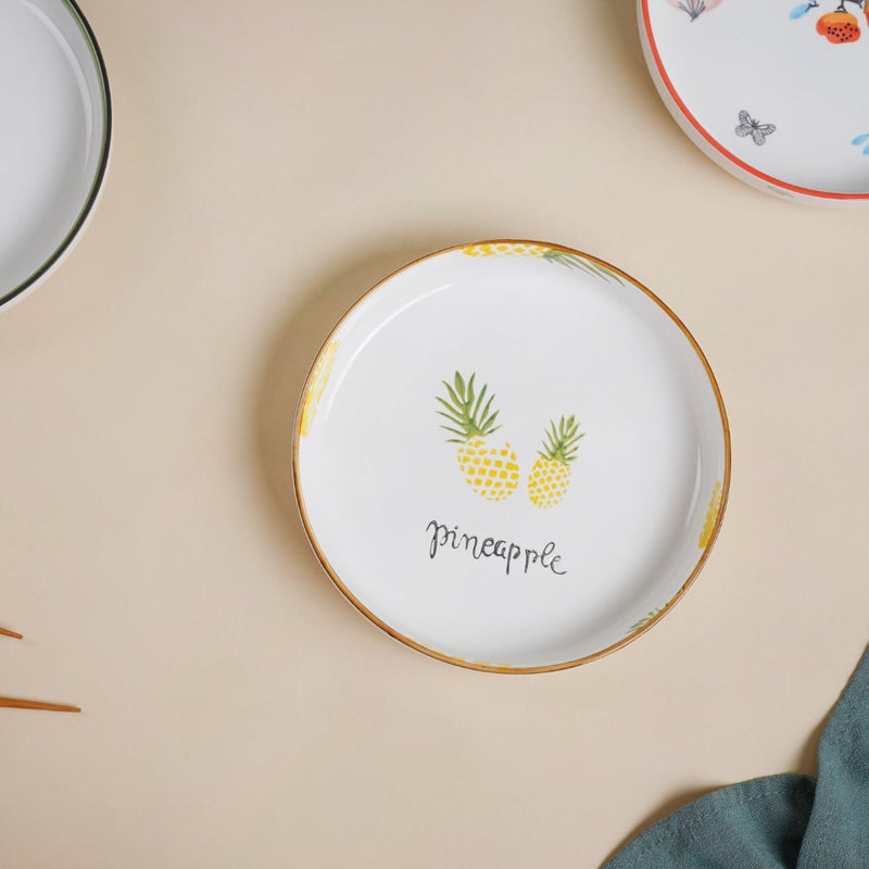 Eclectic Dessert Plate - Serving plate, snack plate, dessert plate | Plates for dining & home decor