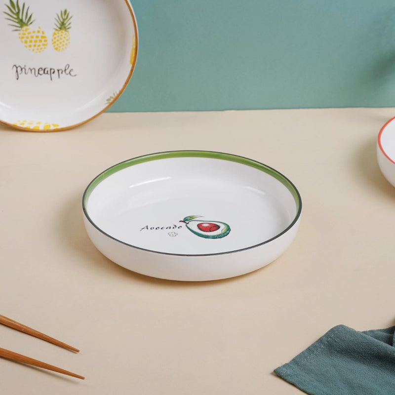 Eclectic Dessert Plate - Serving plate, snack plate, dessert plate | Plates for dining & home decor