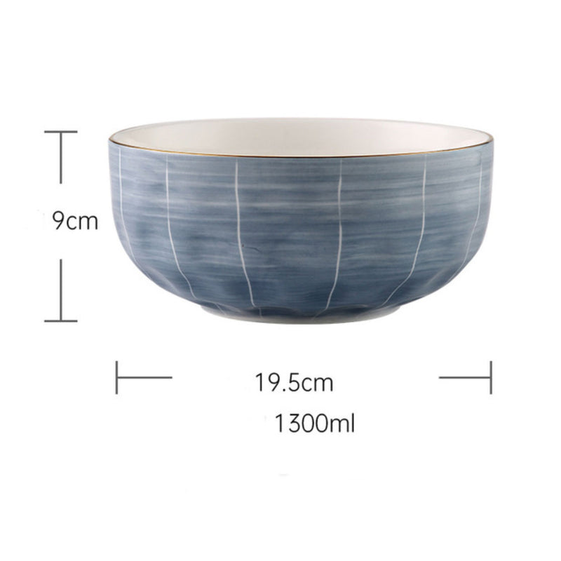 Willow Serving Bowl - Bowl, ceramic bowl, serving bowls, noodle bowl, salad bowls, bowl for snacks, large serving bowl | Bowls for dining table & home decor