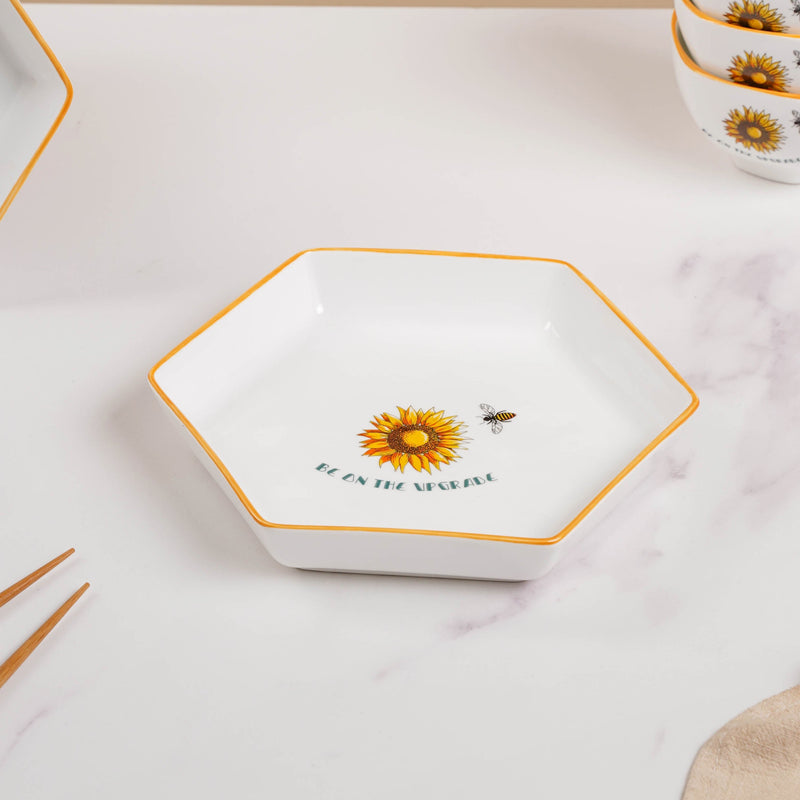 Hexagon Snack Set For 6