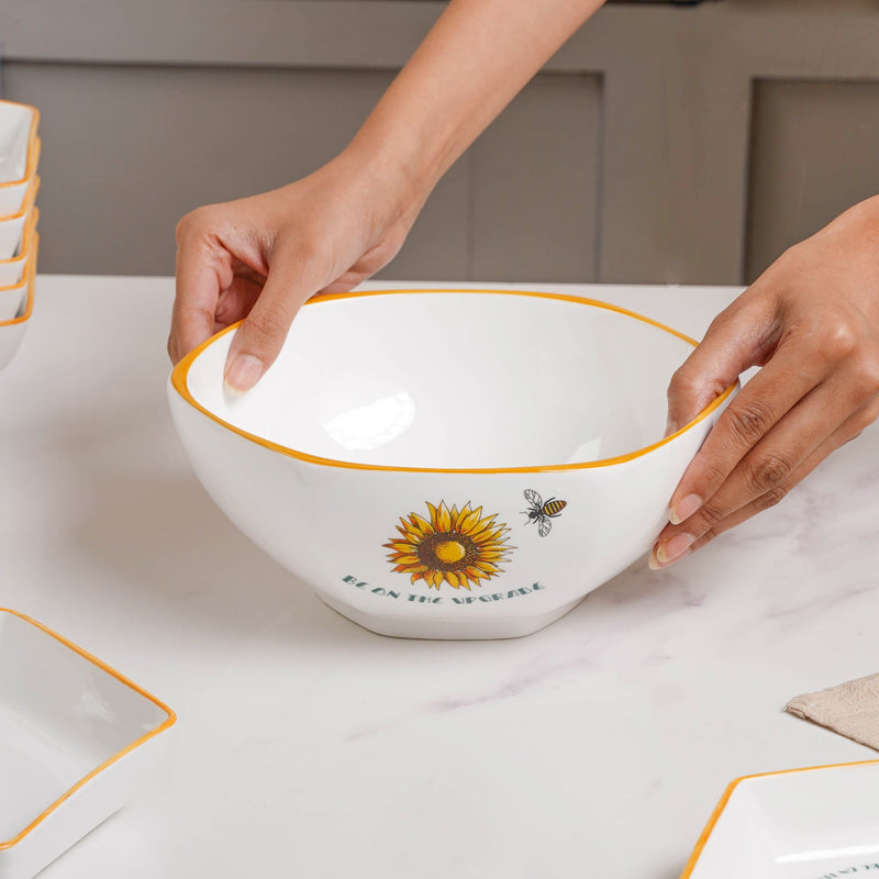 Hexagon Snack Set For 6