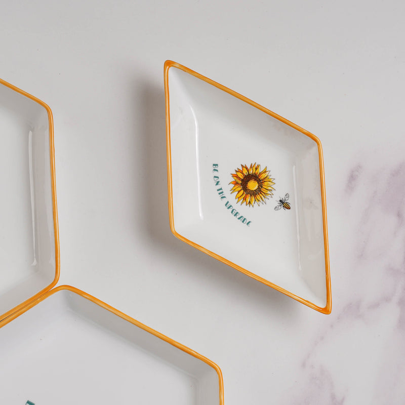 Hexagon Snack Set For 6