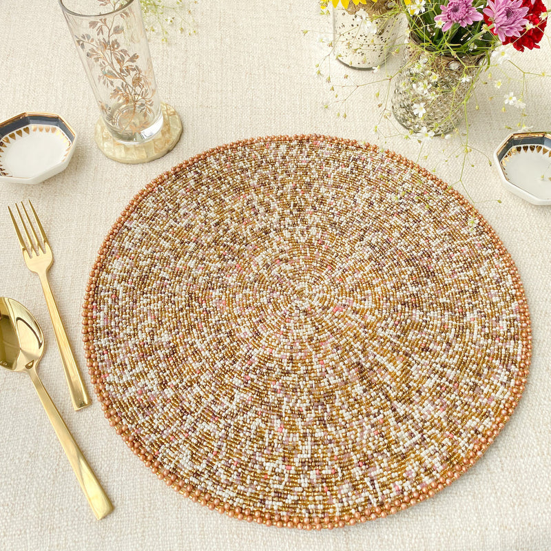 BEADS Classic Gold Table Mat