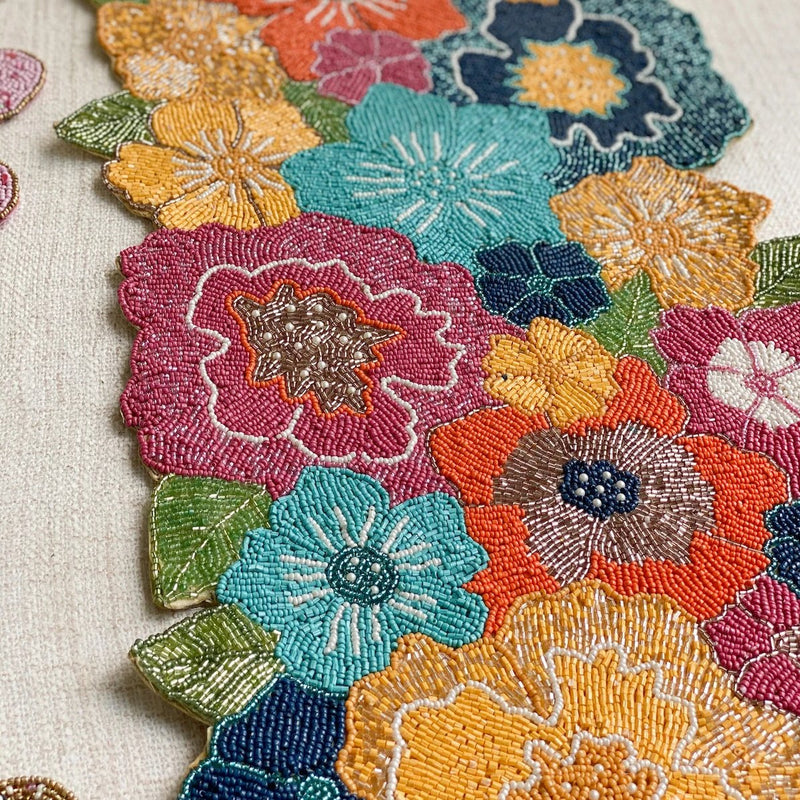 BEADS Floral Runner - Colourful