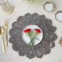 BEADS Pattern Table Mat - Silver
