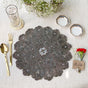 BEADS Pattern Table Mat - Silver