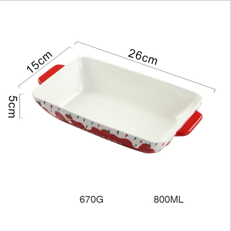 Strawberry Baking Tray - Baking Dish