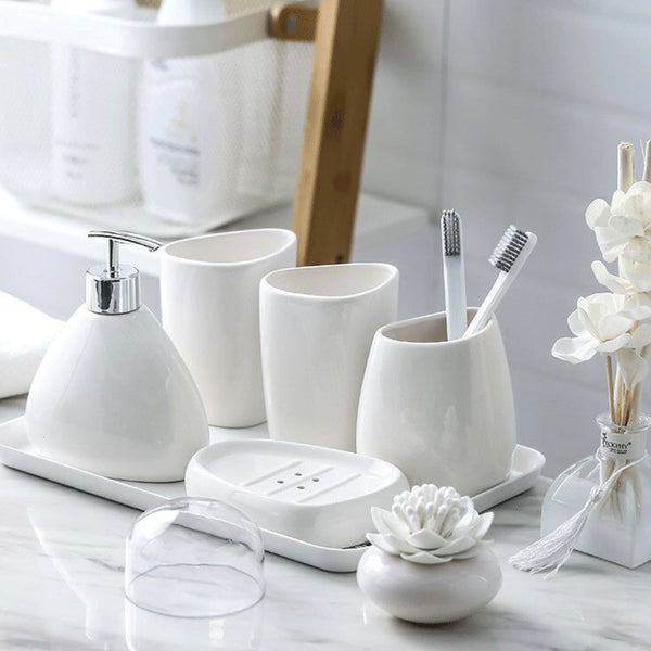 Bathroom Essentials Set Online - Premium Bath Set | Nestasia