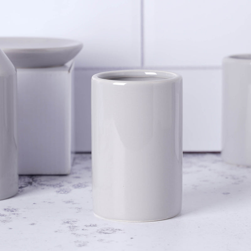 Bathroom Set of 5 Grey