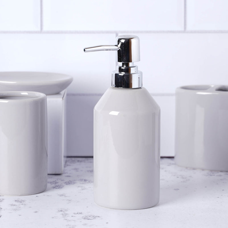 Bathroom Set of 5 Grey