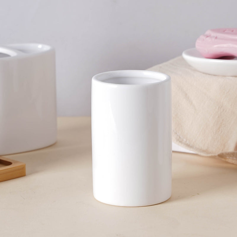 Bathroom Set of 5 White