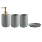 Grey Bath Set