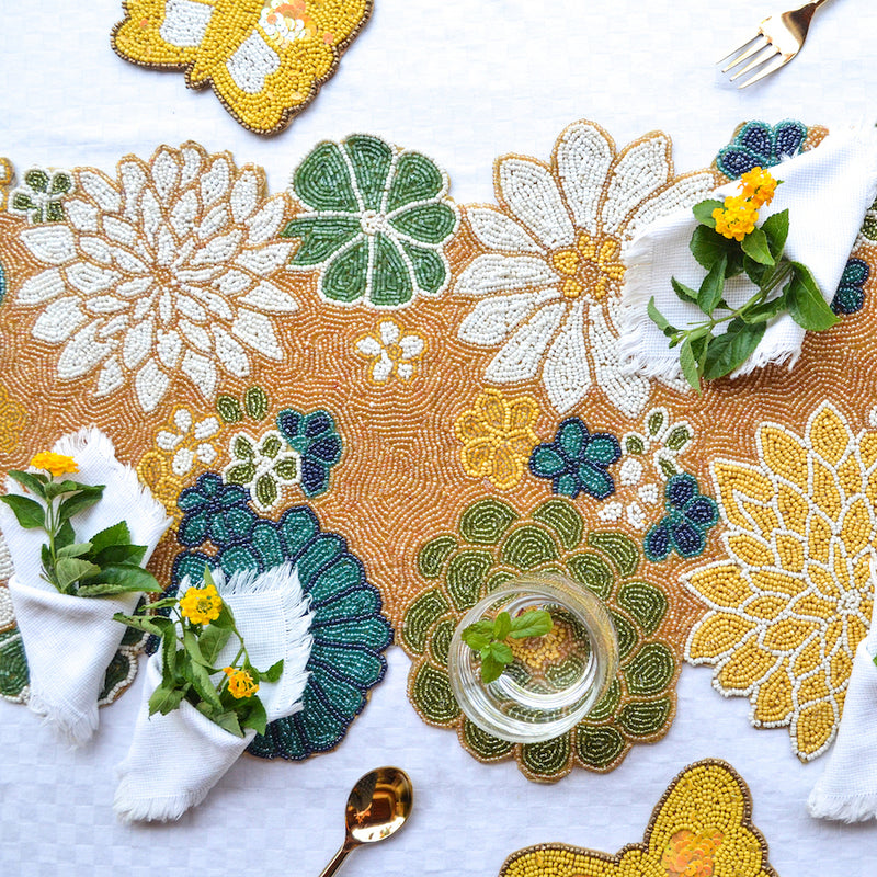 Beads Bloom Runner