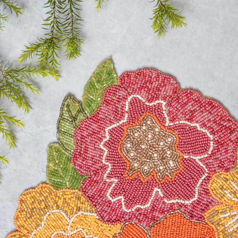Beads Flower Mat