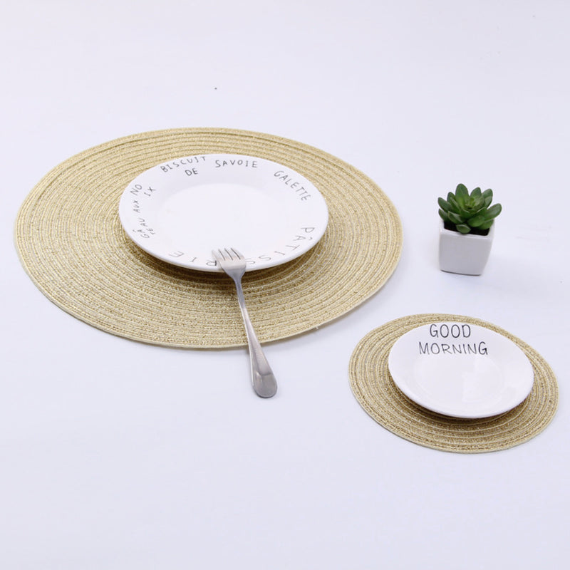 Beige Table Mat Large