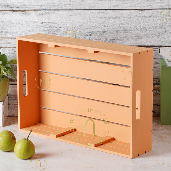 Big Wooden Crate - Basket | Organizer | Kitchen basket