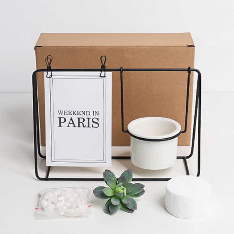 Black Planter with Plant - Indoor planters and flower pots | Home decor items