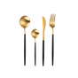 Golden Flatware Set