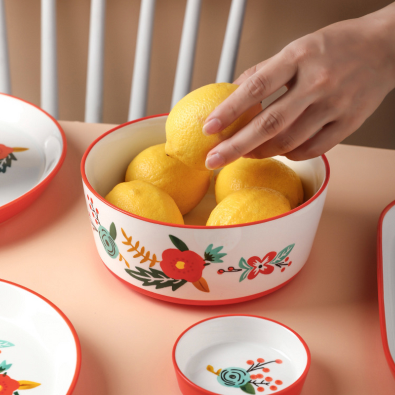 Bloom Bowls - Bowl, soup bowl, ceramic bowl, snack bowls, curry bowl, popcorn bowls | Bowls for dining table & home decor