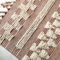 BOHO Ophelia Hand Woven Rug - Brown & White