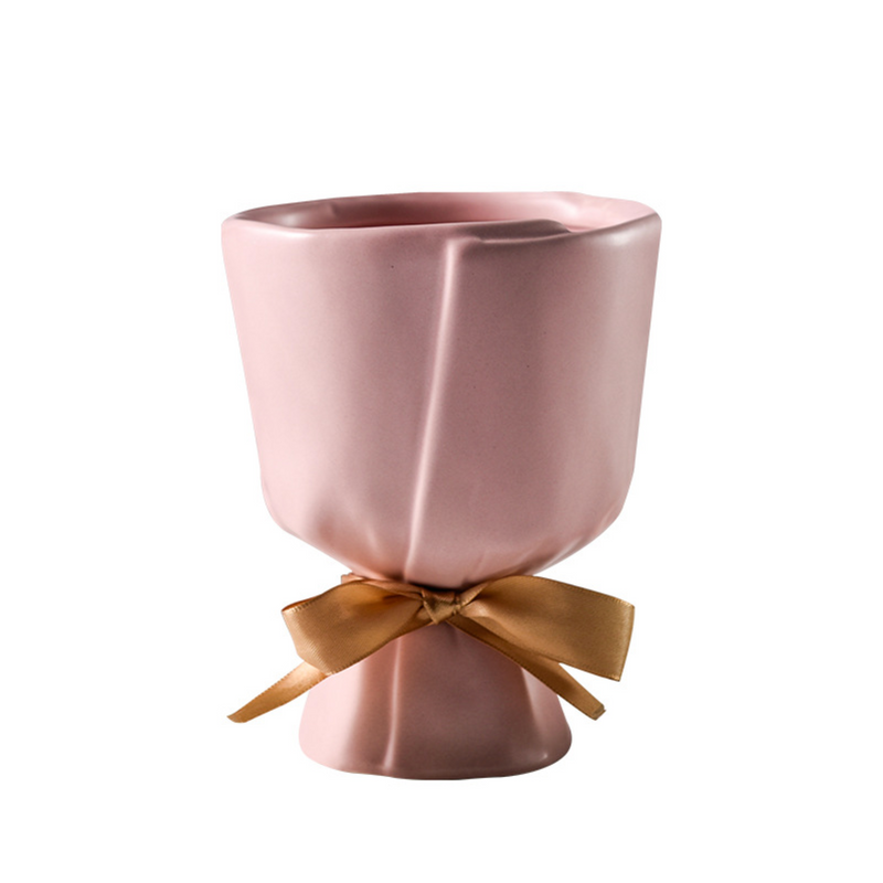 Bouquet Vase - Flower vase for home decor, office and gifting | Room decoration items