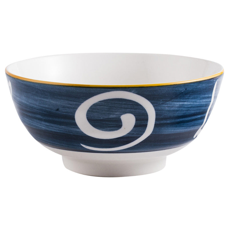 Ceramic Bowls Nitori 680 ml - Bowl, ceramic bowl, serving bowls, ramen bowl, noodle bowl, salad bowls, bowl for snacks, large serving bowl | Bowls for dining table & home decor