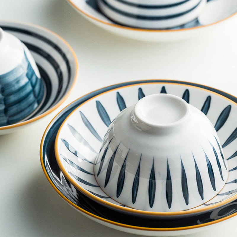 Ceramic Bowls Nitori 680 ml - Bowl, ceramic bowl, serving bowls, ramen bowl, noodle bowl, salad bowls, bowl for snacks, large serving bowl | Bowls for dining table & home decor