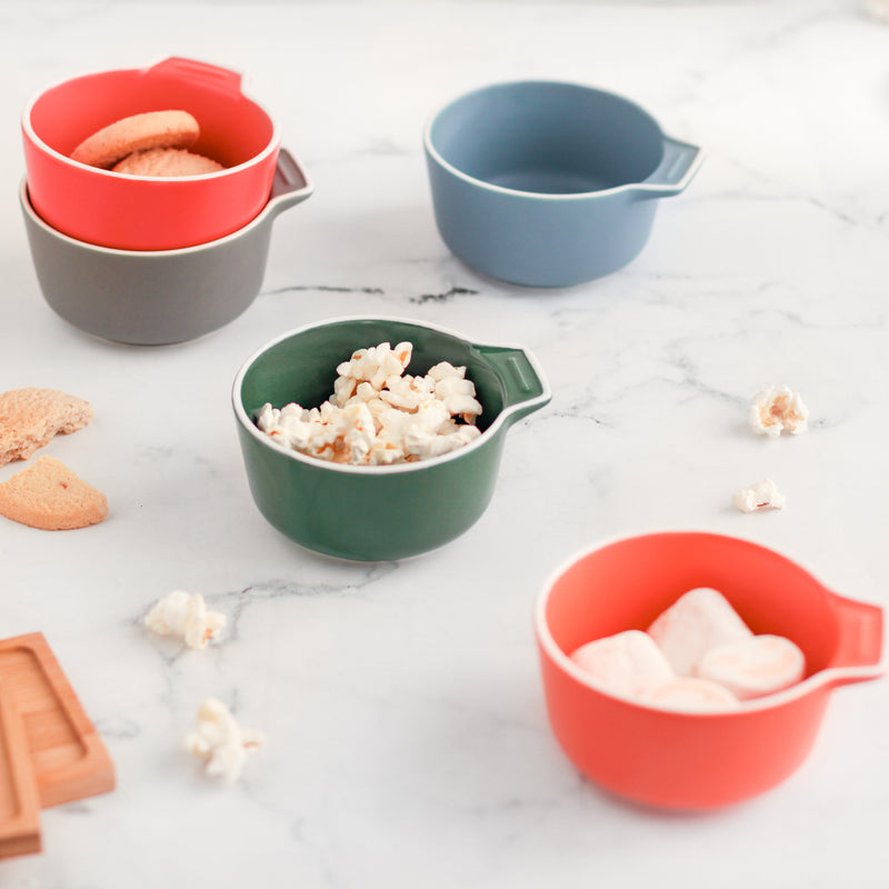 Breakfast Bowl With Handle - Bowl, ceramic bowl, snack bowls, curry bowl, popcorn bowls | Bowls for dining table & home decor