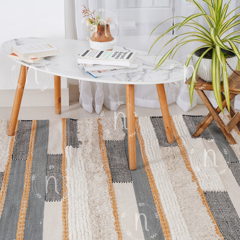 Brick Brack Abstract Carpet