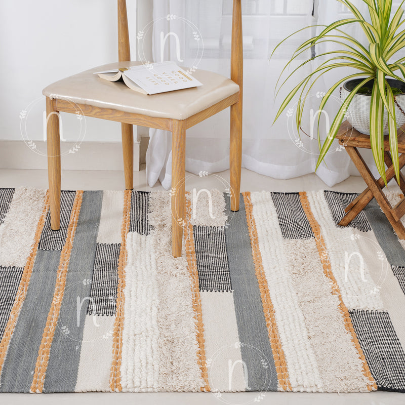 Brick Brack Abstract Carpet