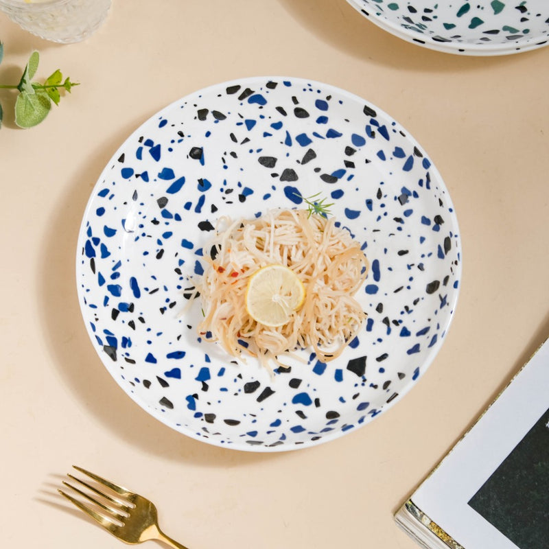 Mosaic Plate Blue - Serving plate, snack plate, dessert plate | Plates for dining & home decor