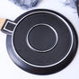 Black Marble Snack Plate - Ceramic platter, serving platter, fruit platter | Plates for dining table & home decor