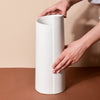 White Tall Abstract Vase - Flower vase for home decor, office and gifting | Home decoration items