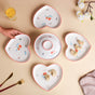 Floral Heart Supper Set For 4