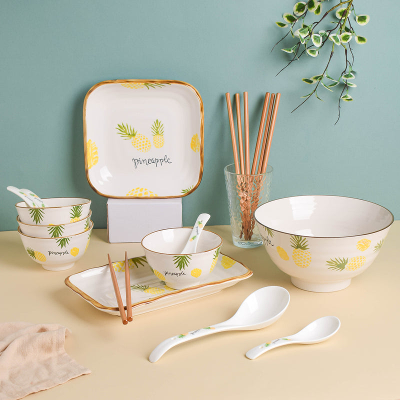 Pineapple Soup Set For 4