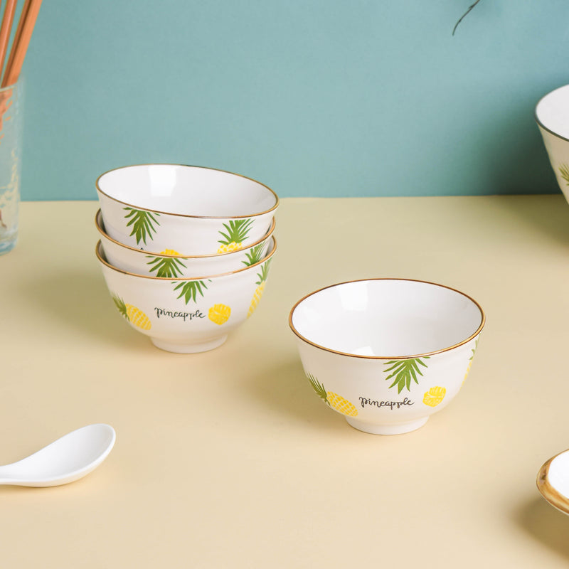 Pineapple Soup Set For 4