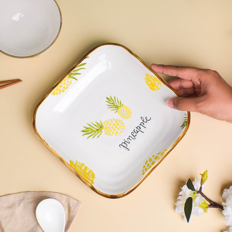 Pineapple Soup Set For 4