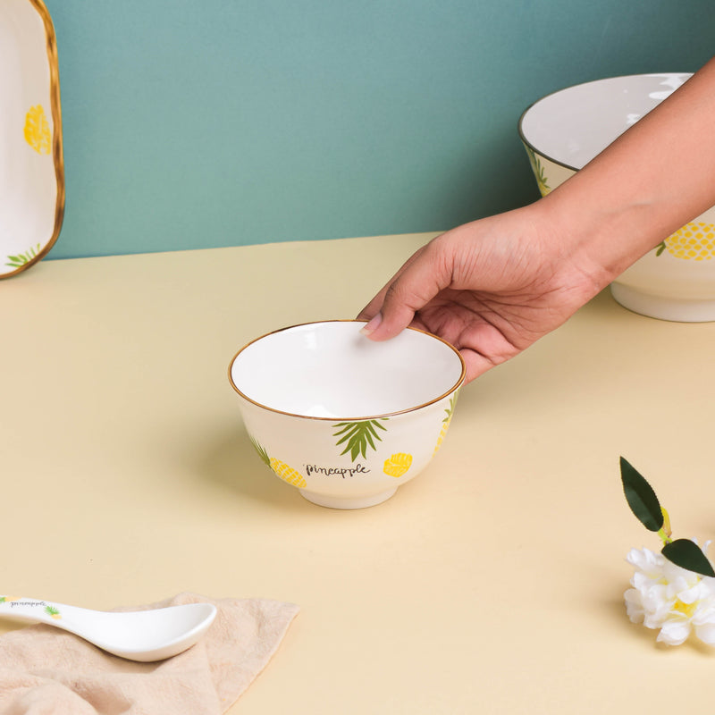 Pineapple Soup Set For 4