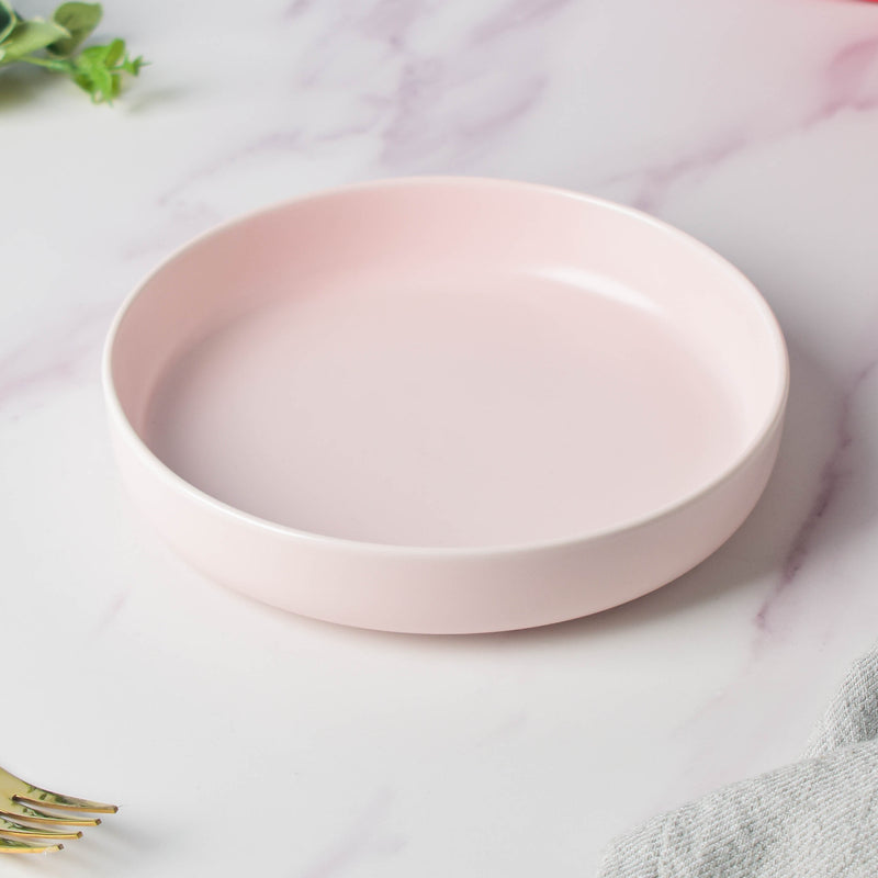 Solid Colored Deep Plate - Serving plate, snack plate, dessert plate | Plates for dining & home decor