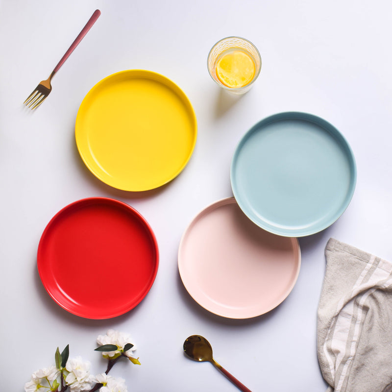 Solid Colored Deep Dish - Serving plate, snack plate, dessert plate | Plates for dining & home decor