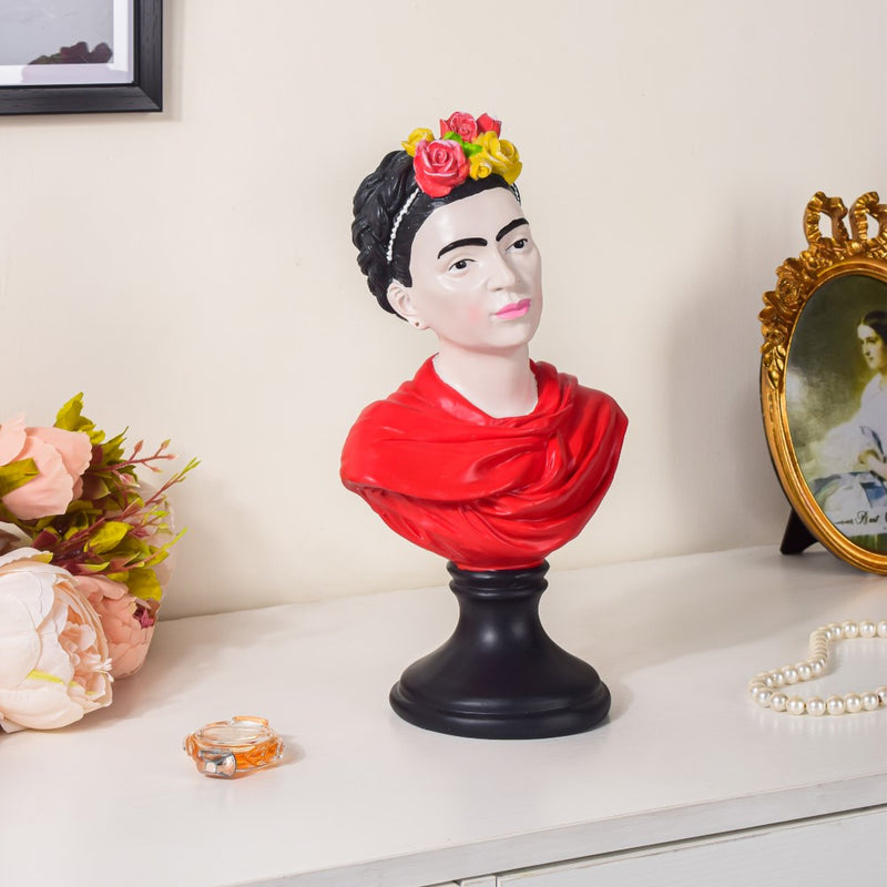Frida Kahlo Showpiece 11 Inch - Showpiece | Home decor item | Room decoration item